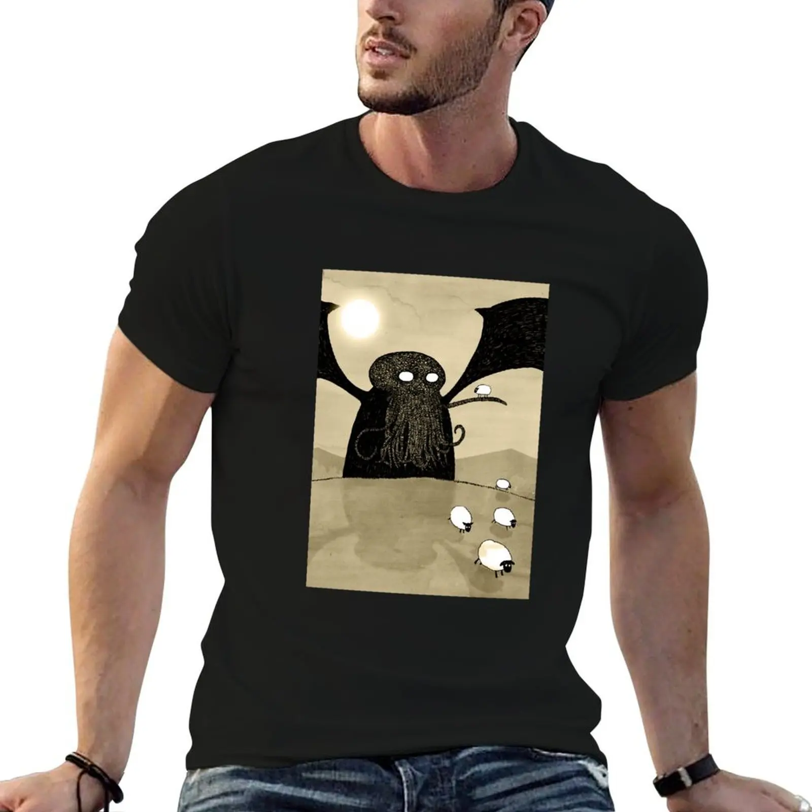 

Футболка Springtime for Cthulhu, незаменимая футболка, футболки для мужчин, хлопковая забавная мужская футболка, дизайнерская футболка