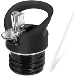 Straw Lid for , Insulated Sports Water Bottle Straw Lid for Kanteen Water Bottles, Vacuum Bottle