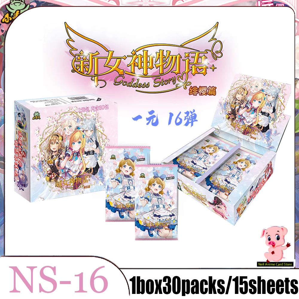

Новейшая коллекционная карта Goddess Story NS-16 1m16, коробка Waifu Booster Box Yae Miko TCG Doujin, игрушки и подарок для хобби