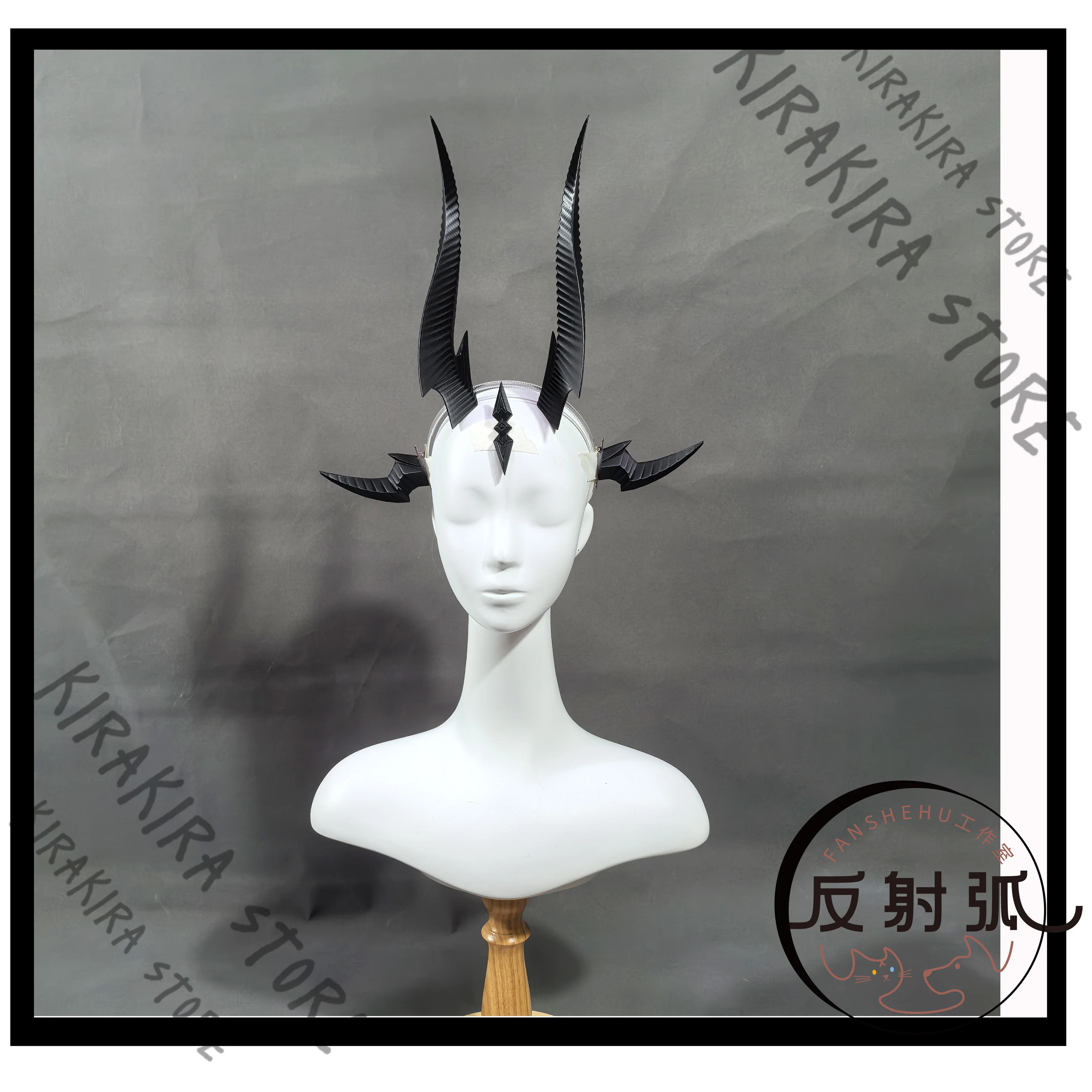 

Arknights Necrass Headwear Angle Headdress Cosplay Comic-con Costumes Equipment Reed Anime Model Props Hallowmas Ornaments