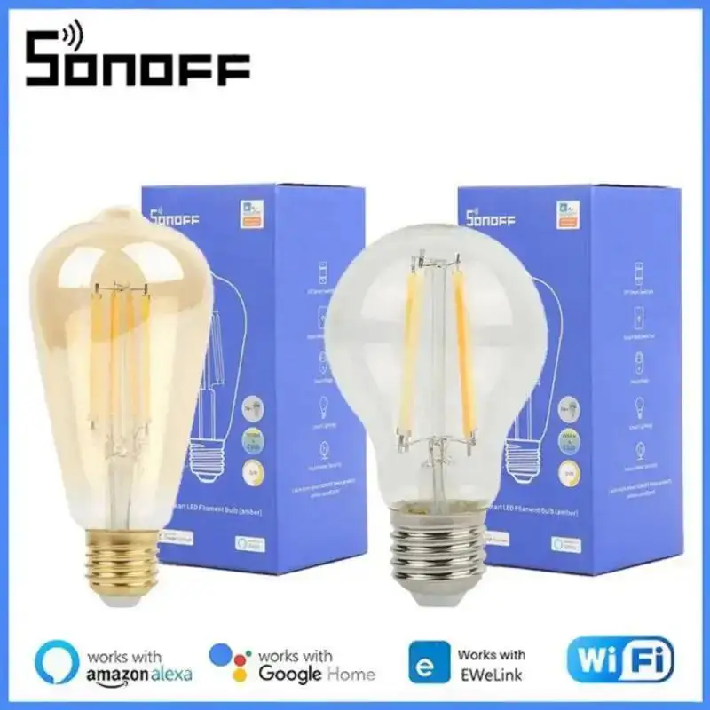 

Умная лампа SONOFF с Wi-Fi, 7 Вт, E27