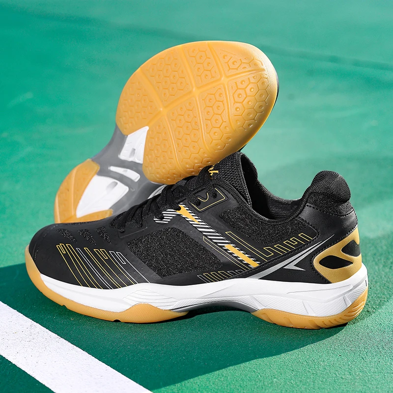 عالية الجودة الرجال النساء المهنية أحذية كرة الريشة تنس الطاولة حذاء للأزواج الكرة الطائرة أحذية رياضية المضادة للانزلاق Zapatillas Tenis