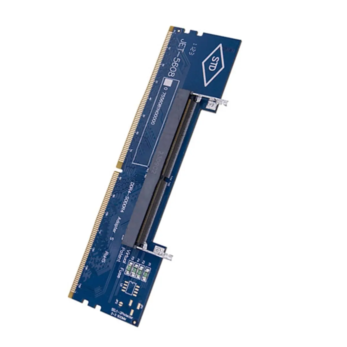 NEW FACTORY~DDR4 Laptop to Desktop Memory Adapter Card Notebook to PC Computer Memory Extension Adapter with Stable Power Supply