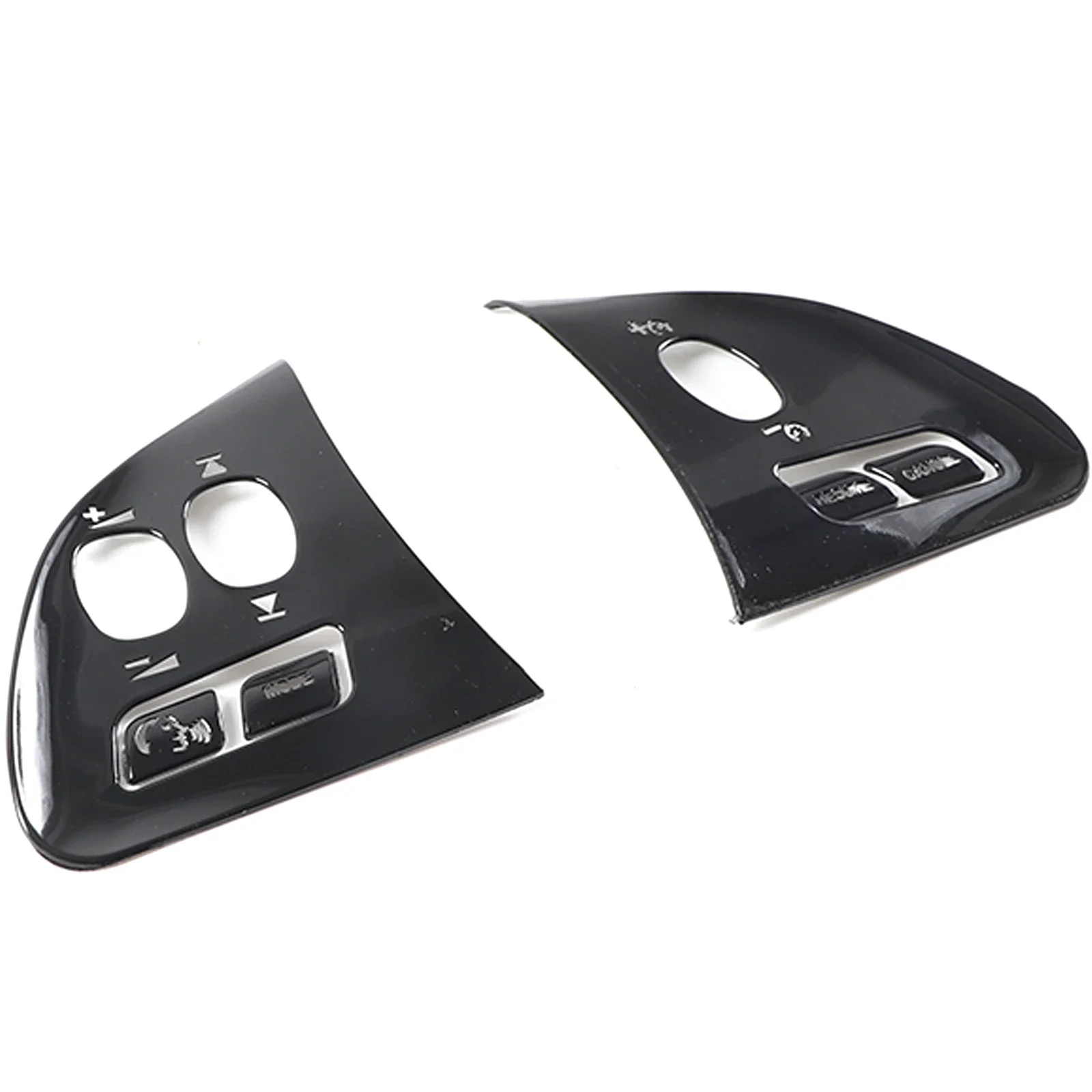 For Jaguar XF XJ 2010-2019 aluminum alloy Black Button Stickers Car Accessories Interior AC Gear Switch Repair Decals
