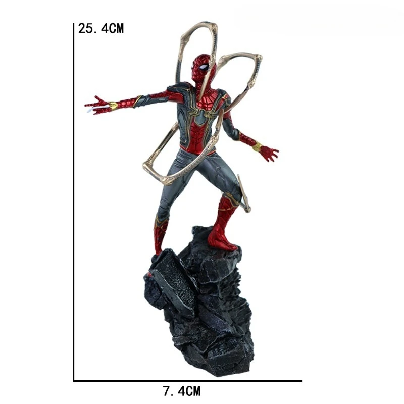 

Avengers Marvel Spider Man Action Figure Superhero Anime Model for Decoration and Collection Ideal Children Birthday Gift