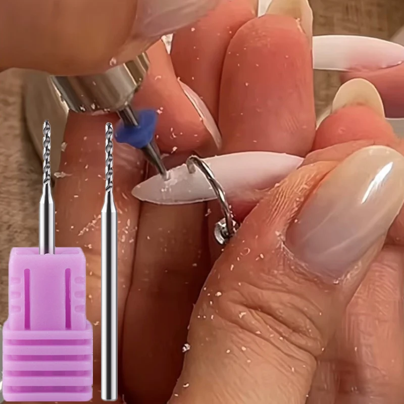 

Nail Drill Pierce Bit for Jewelry Open Ring Nail Art Decorative Piercing Tungsten Steel Grinding Head Precise Hole Punching Tool