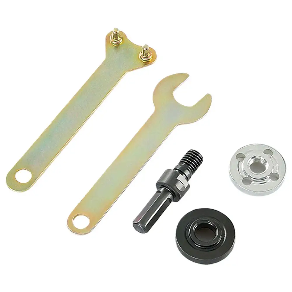 Electric Drill Angle Grinder Conversion Kit Shaft Adapter for Polishing Cutting Grinding Rust Removal High Temperature Resistant