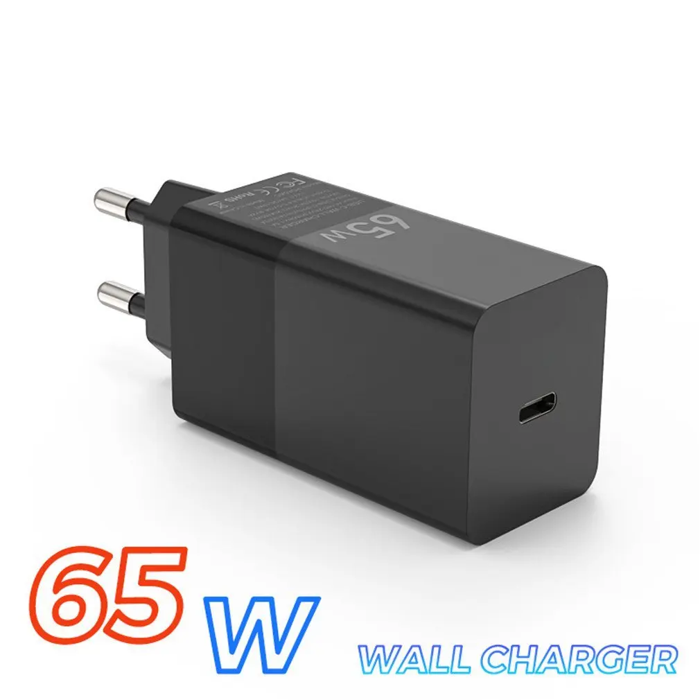 

65w Quick Charge GaN Charger 4.0 3.0 Pd Usb Quick Charge Charger For Smartphones Macbook Tablets Fast Charger