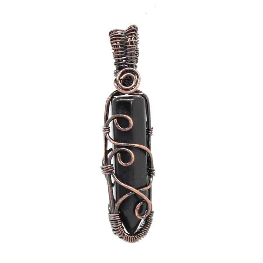 Charms Natural Healing Crystal Hexagon Stone Pendant For Women DIY Necklace Amethyst Rose Quartz Wire Wraped Choice Men Jewelry - view 6