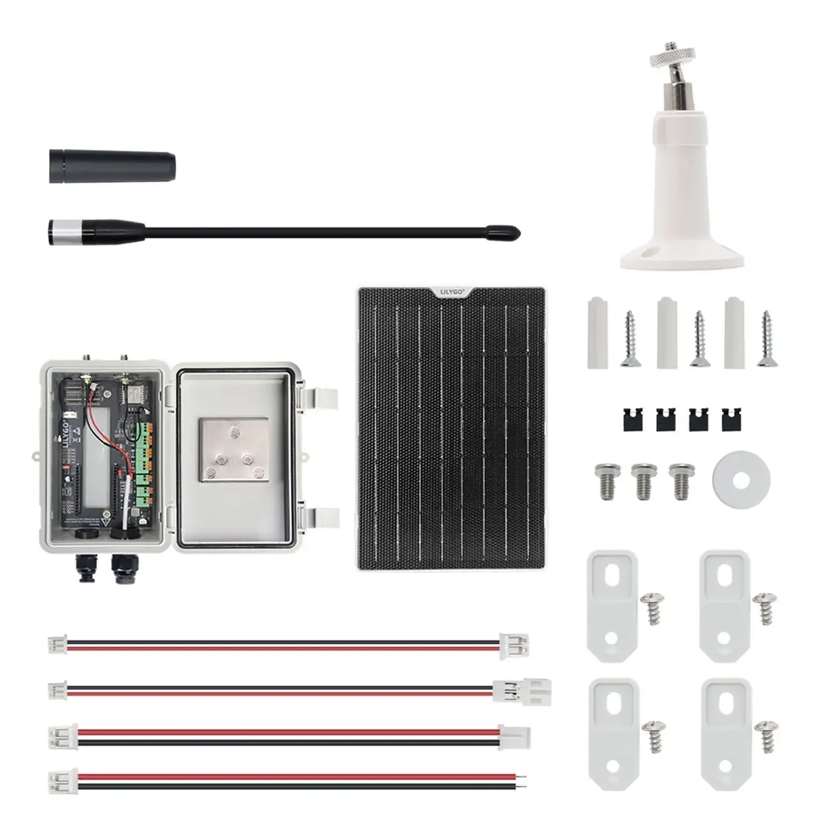 T-SIM Solar Charging Expansion Board with Waterproof Casing Supports Mainboard Outdoor 4.4-6V Power Supply 433MHz