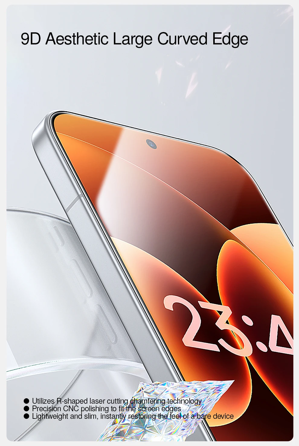 SmartDevil Tempered Glass for Xiaomi POCO F8 Pro F7 F5 F6 X7 Pro F4 Screen Protector for Poco X8Pro Max HD Protective Glass Film