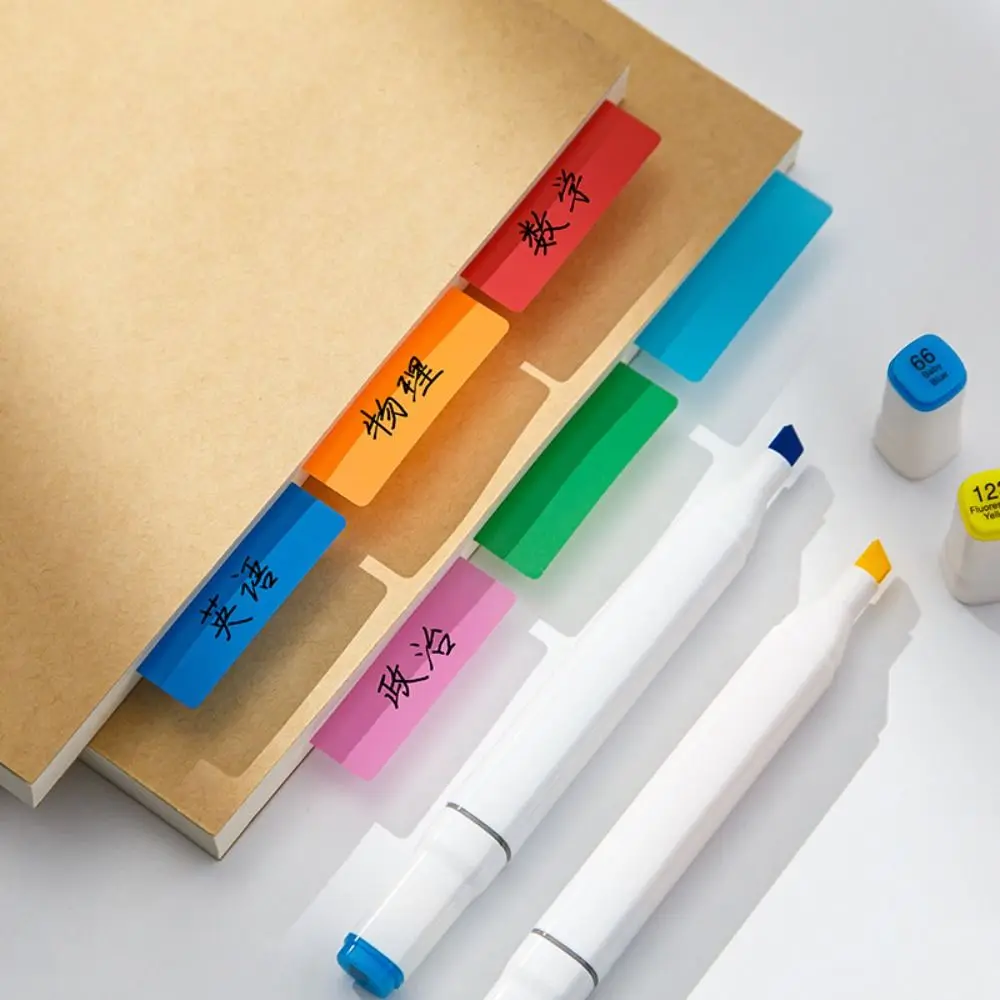 

50 Sheets Keypoints Marker Index Stickers Taking Notes Reading Labels Sticky Notes Aesthetic Bookmark Office