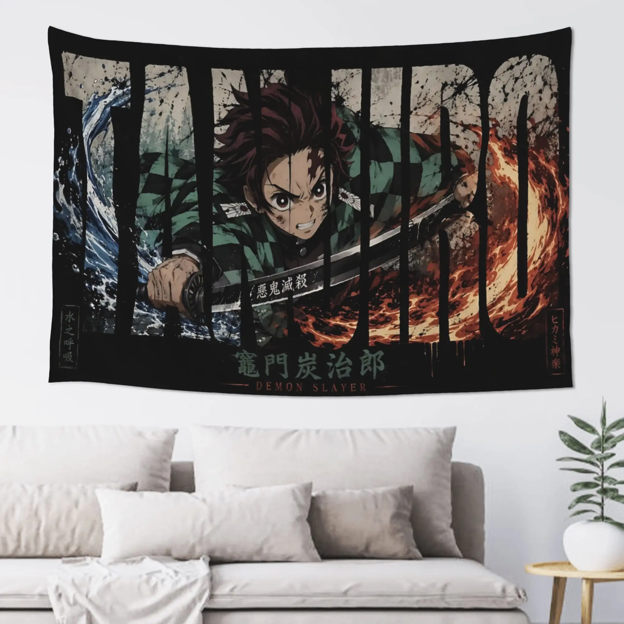 Demon Slayer Cutecore Tapestry Room decoration  Home Decoration Tapestry Decor Accessories Cute Room Decor