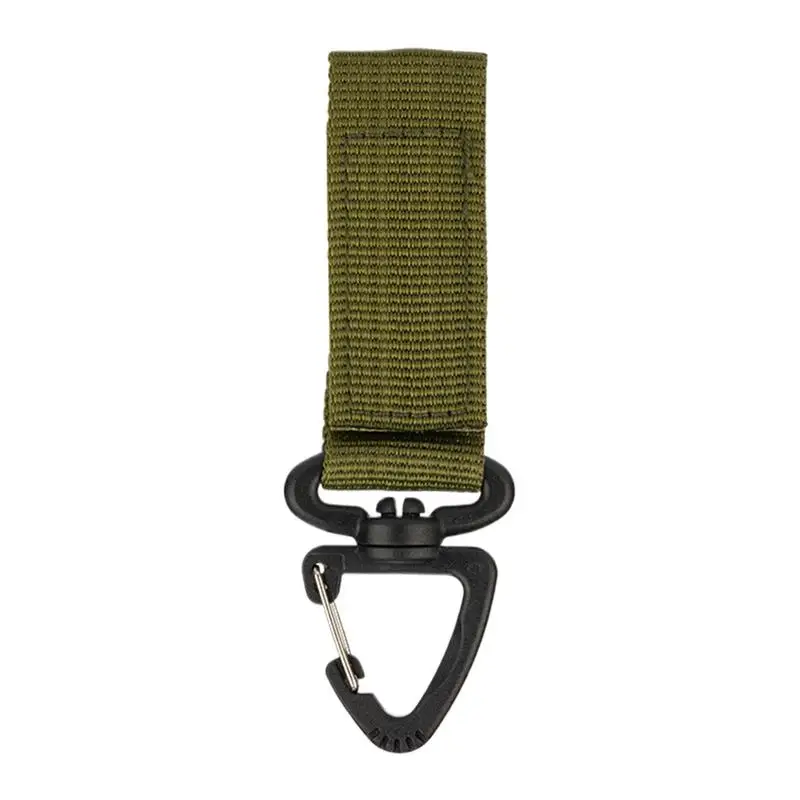 Portable Nylon Webbing Supplies Hang Buckle Strap Carabiners TacticalBuckle Belt Clips Keychain Hunting Accessories