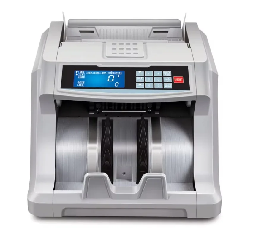 Muliti Currencies Money Counter Bill Counter Loosing Counting and Detecting Machine UVMG Function