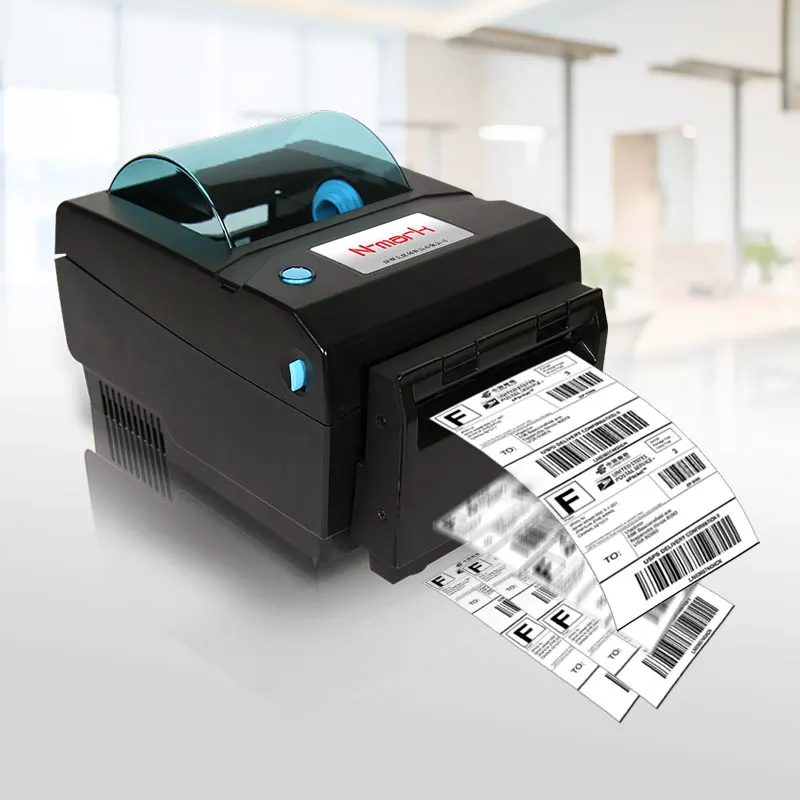 

N-mark C898 Chinese Waybill Label Printer 104mm Thermal Barcode Label Printer Fast Printing