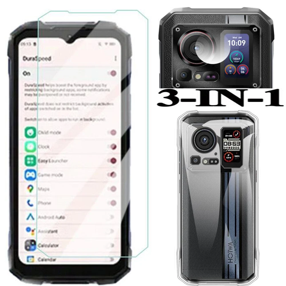 Protective Glass Cover For HOTWAV Hyper 7 Pro Tempered Glass Screen Protector For HOTWAV Cyber 15 Camera Lens