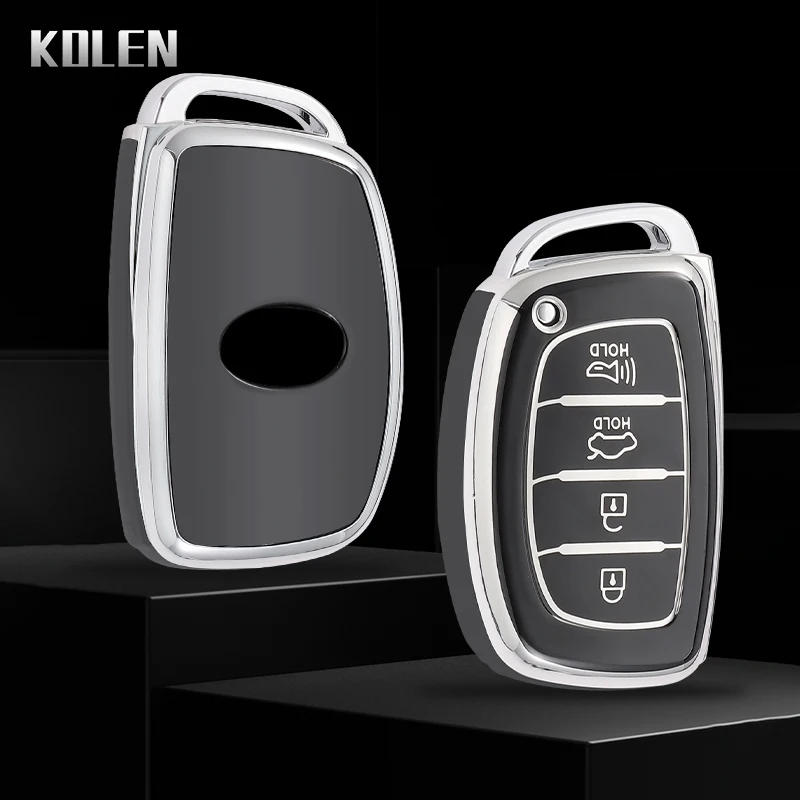 

TPU Car Remote Key Case Cover Shell Fob For Hyundai Tucson Santa Fe Rena Sonata Elantra Creta Ix35 Ix45 I10 I30 I40 Accessories