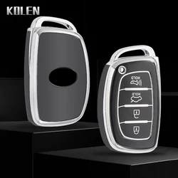 TPU Car Remote Key Case Cover Shell Fob For Hyundai Tucson Santa Fe Rena Sonata Elantra Creta Ix35 Ix45 I10 I30 I40 Accessories