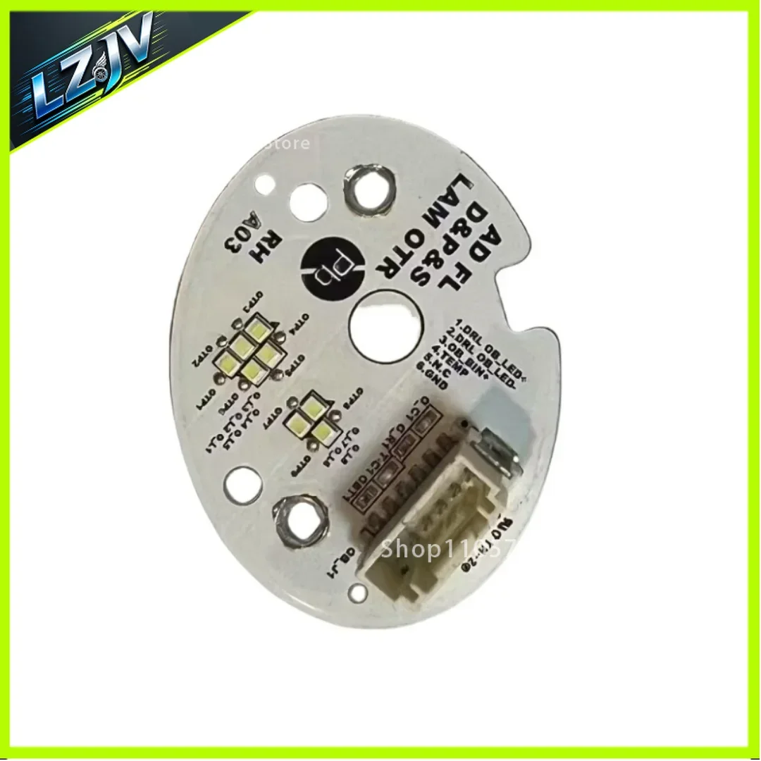 LZJV NEW Headlight LED Module Daytime Running Light White Color For LED Headlight For HYUNDAI Elantra 2019 2020 2021