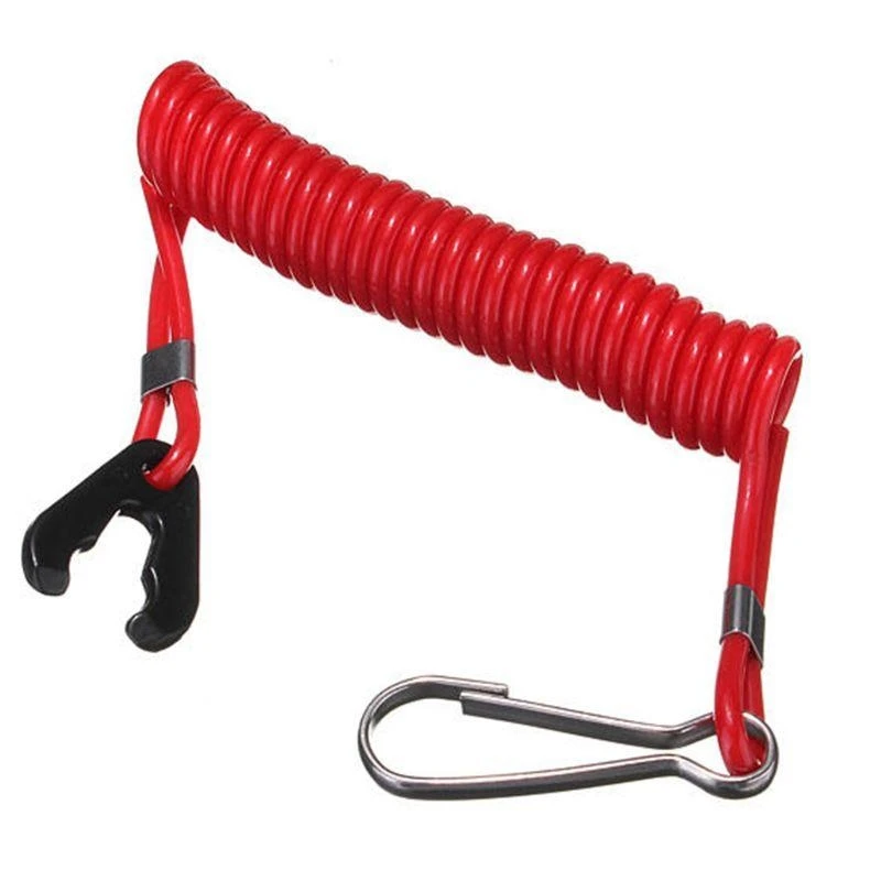 

Boat Motor Stop Switch Safety Tether Lanyard For Yamaha Motor Part