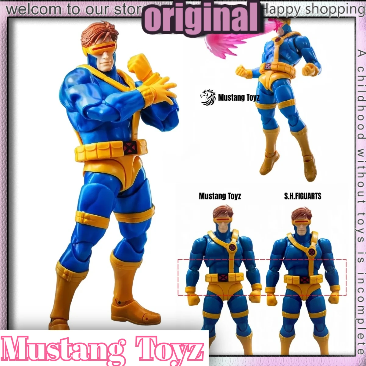 【pre-sale】new-mustang-toyz-cyclops-scott-summers-action-figures-mt01-x-men-cyclop-figurine-super-hero-collectible-model-toy-gift