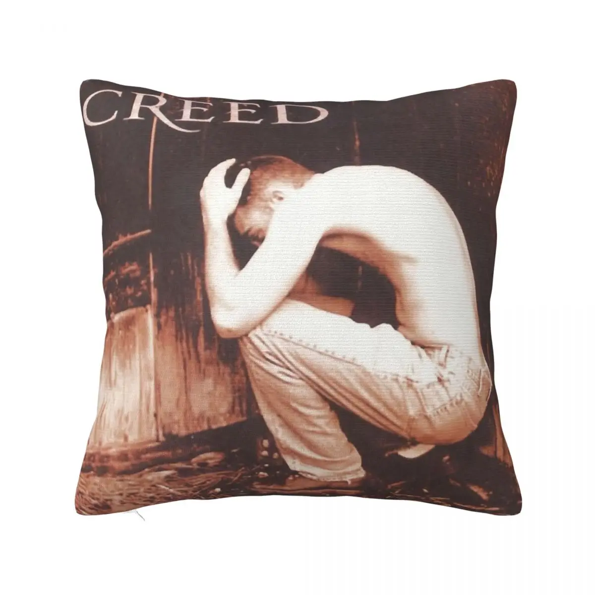 Decorative Pillow Cover Creed My Own Prison Merch Seater 90s Rock Band Pillow Case Cover Square Multi Size