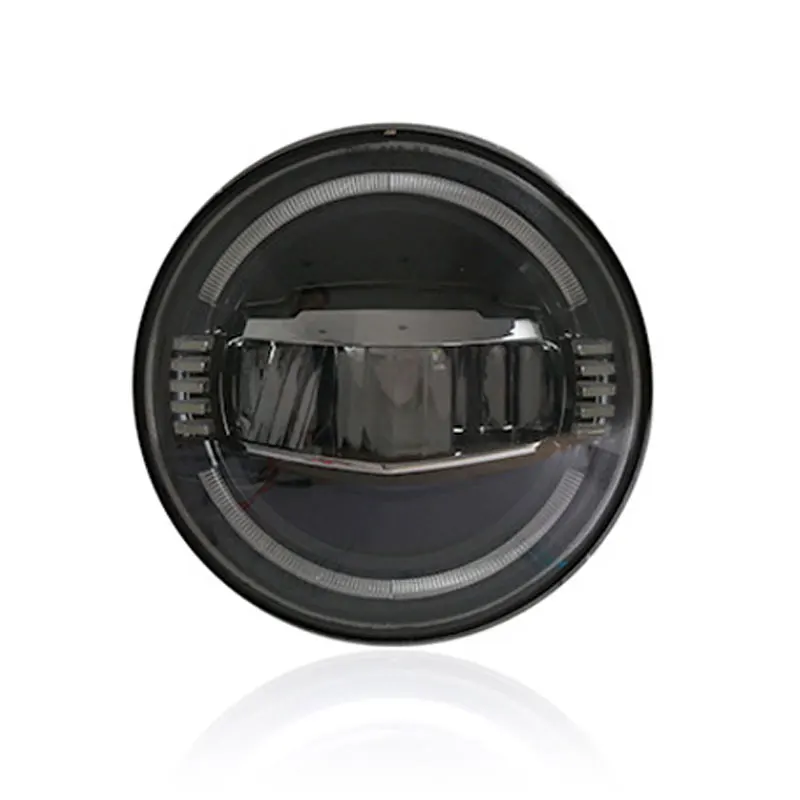 A pair LED Headlight Lens assembly for Jeep Wrangler 2007-17 convert Daytime Running Light Turn signal Auto Accessories