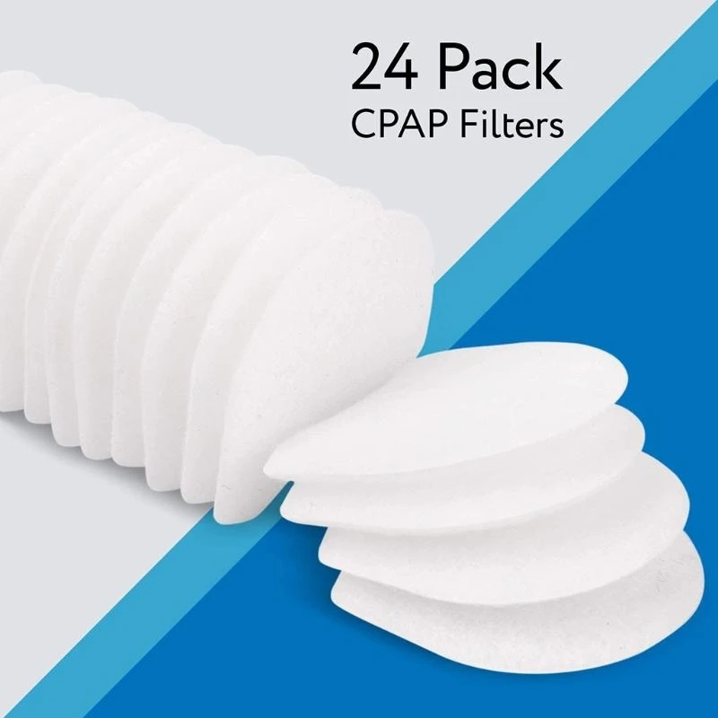   Replacement Disposable CPAP Filters for ResMed AirMini 15 Filter Pack White