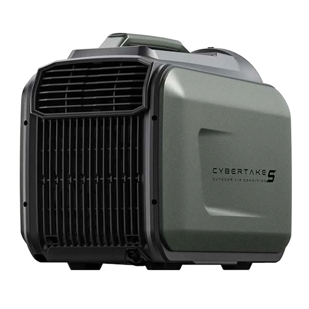 CYBERTAKE S1 Pro 12V Battery Powered Inverter Mobile Air Conditioner - Portable AC Unit for Outdoor Camping, Tent, Car, Truck, RV, Off-Grid Cooling with Low Power Consumption