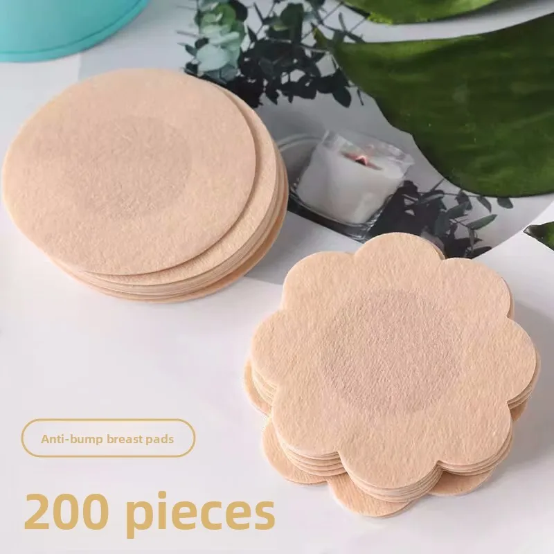 Disposable Breathable Women's Bra Straps Nipple Covers Thin Summer Invisible Anti-exposure Prevent Protrusions Underwear