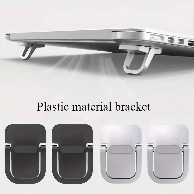 

2-piece portable laptop stand | Ergonomic keyboard lift | Engineering plastic material | Home desk accessories | Enhance compute