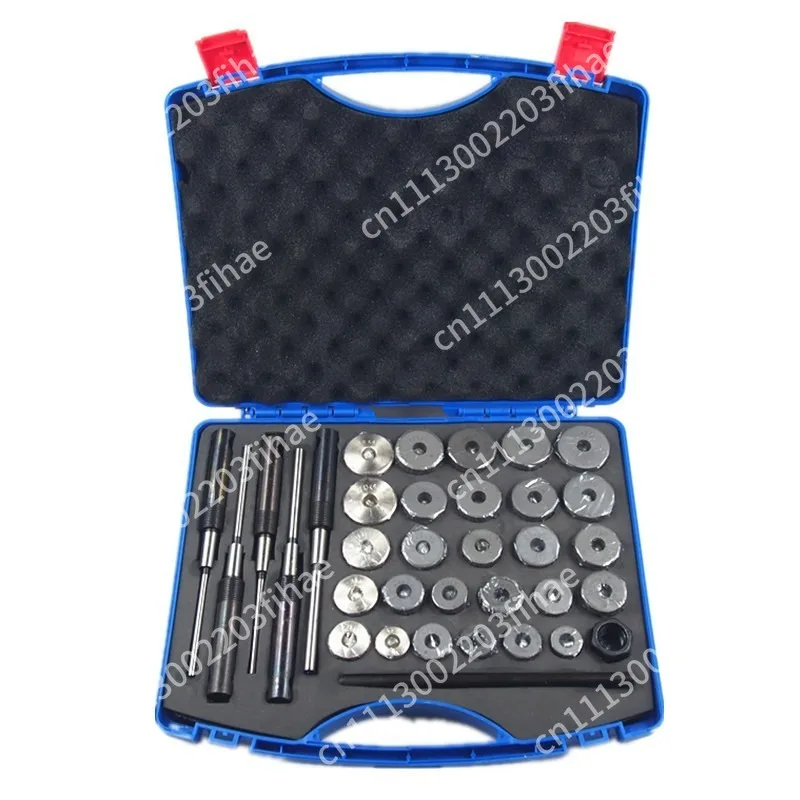 34Pcs complete set of car, micro tiller, valve seat grinding wheel set