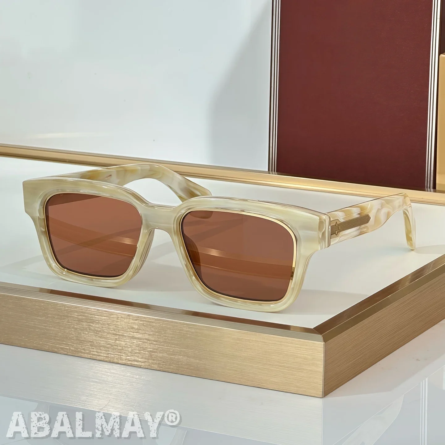 

JMM MOLINO Size 55-18 Top Quality Sunglasses for Men and Women Style UV400 Retro Fashion Luxury Designer Sun Glasses