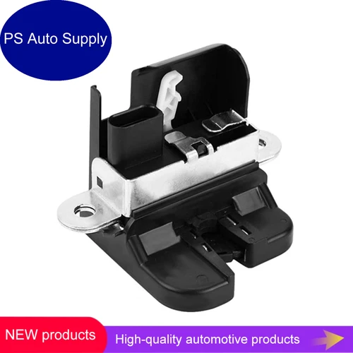 Imagen 1 del producto Para VW Golf Mk5 Golf Git Golf Mk6 Seat Leon cerradura de maletero trasero pestillo de bloqueo de tapa 1K 6827505 E 5K 0827505 Un 5M 0827505 E 1P 0827505 D