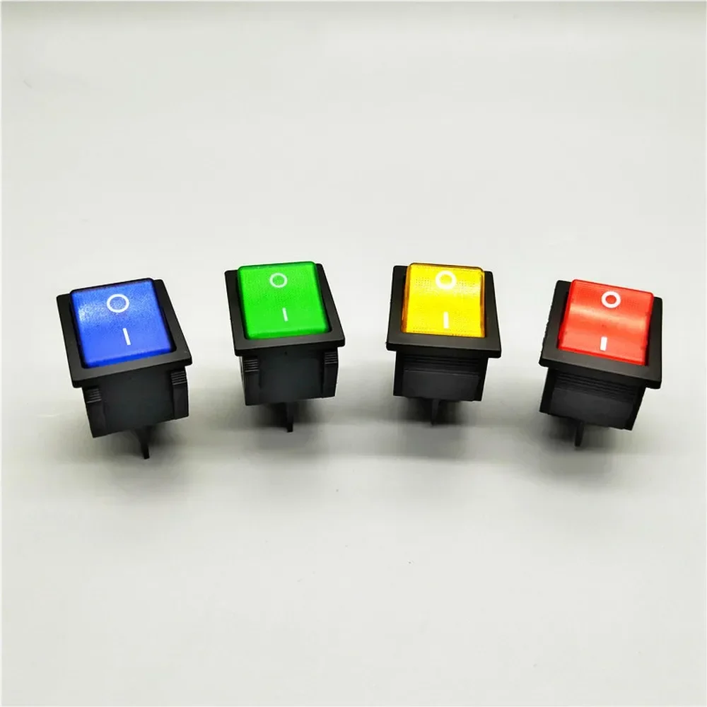 1pcs Kcd4 스위치 30A / 250V 16A / 250V 무거운 4 핀 T85 로커 스위치 12V 24V 110V 220V 380V 로커 스위치 선박 유형 스위치