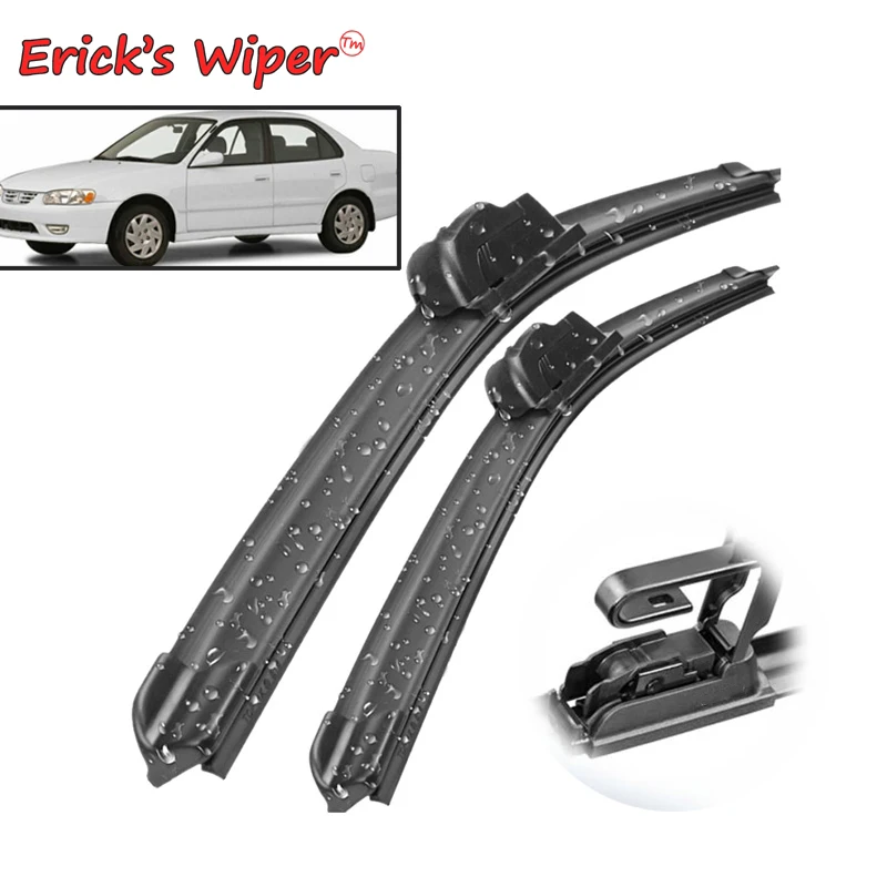 Erick's Wiper LHD Front Wiper Blades For Toyota Corolla E110 110 1997 - 2000 Windshield Windscreen Window Rain Brushes 20