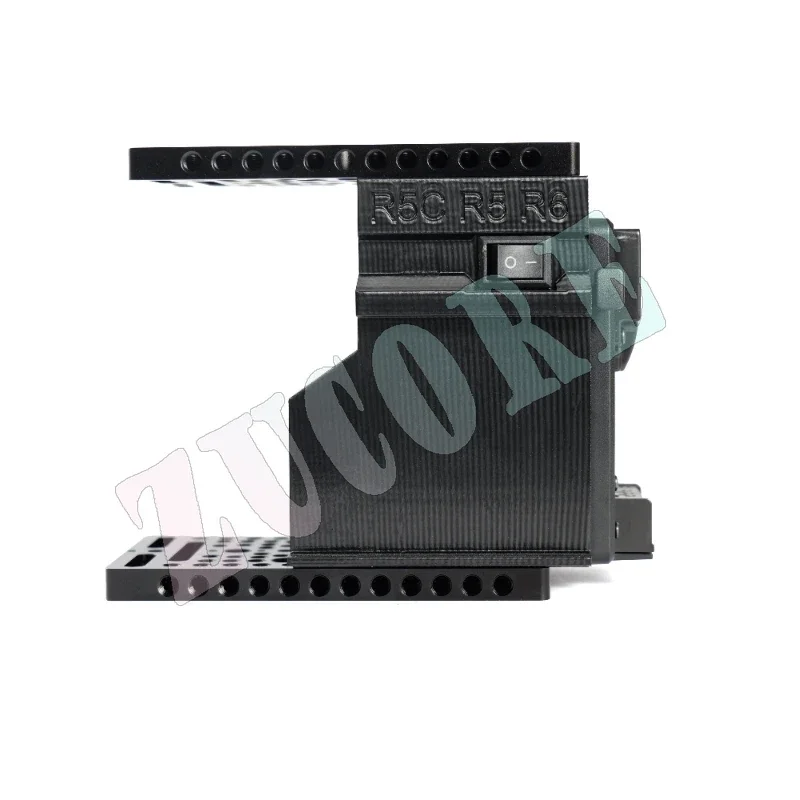 أحدث نسخة مطورة وحدة توسيع لوحة البطارية على شكل حرف V Cineback لكاميرا R5C/R5 R6 مع ألواح الجبن العلوية والسفلية