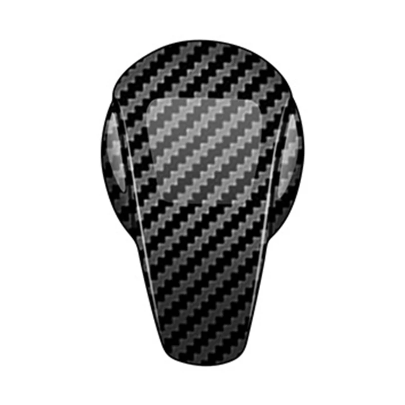 Gear Lever Trim Cover, ABS Cabin Accent Shell with Adhesive Backing, Vehicle-Matched Control Handle Cover, 1