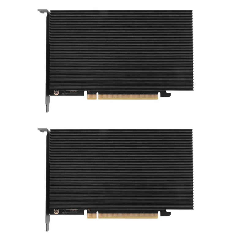 

2 адаптера M.2 NVME — Pcie 4.0 X16, поддерживает 4 Nvme M.2 2280, поддерживает раздвоение Raid