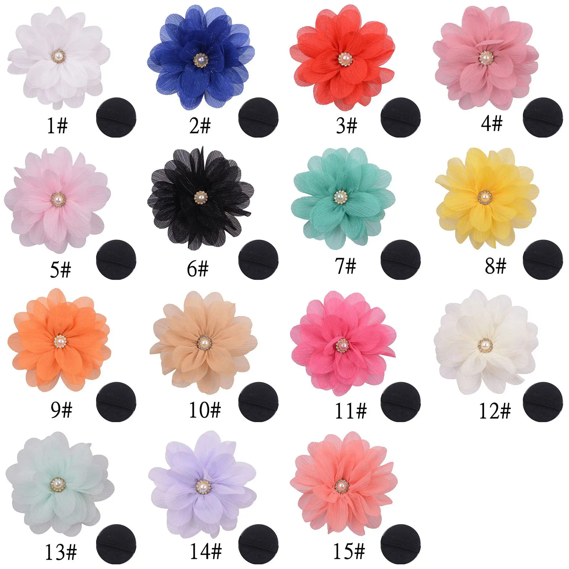 100pcs Flower Collar For Dogs Dog Pet Sliding Bow Tie For Dogs Bowties Collar Accessories Diamond Dog Accessories