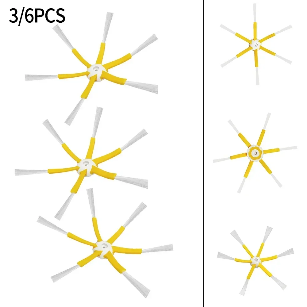 6-Gewapende Zijborstel Voor Irobot Roomba 500 600 700 Series Stofzuigers Onderdelen Huishoudelijke Schoonmaakmiddelen Accessoires Duurzaam