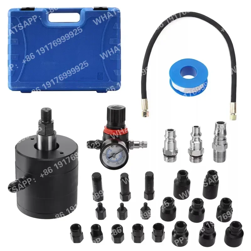 Pneumatic Injector Puller Tool Set Kit 1000N.m (with gauge)