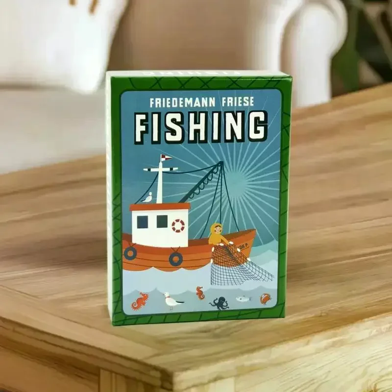 

«Настольная игра «Друзья собирает» — настольная игра «Рыбалка» для 3-5 игроков, идеально подходит для семьи/вечеринки в ночное время»