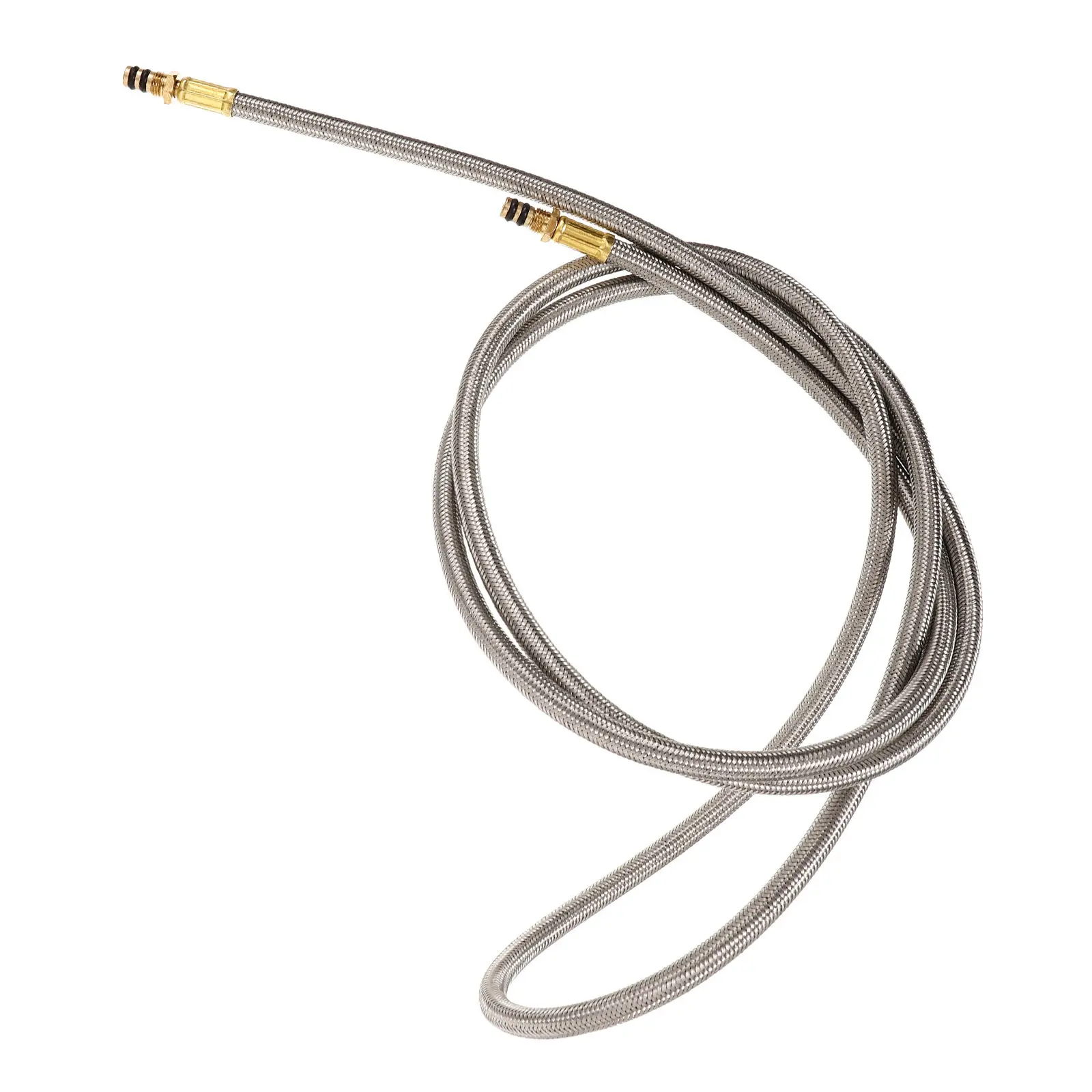 Outdoor Gas Cylinder Extension Tube Copper Rubber Stainless Steel Camping Gas Canister Connection Hose Replacement