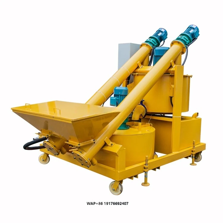 Electric Grout Pump/Cement Mixer Hand Grout Pumps with Motor for Construction Industry Core Components Included