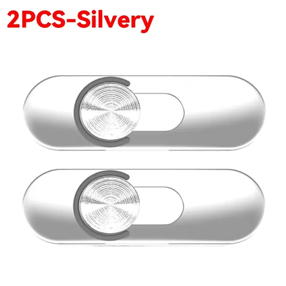 2PCS-Clear Silvery