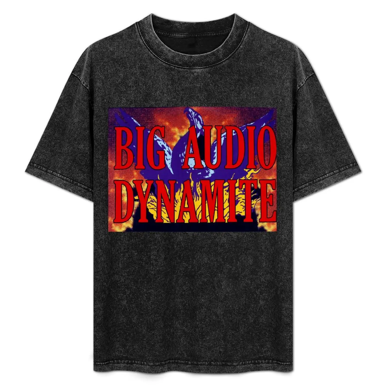 

Classic Alternative, Megatop Phoenix, 1989, Big, Audio, Dynamite For Fans T-Shirt Work Outdoor Short Sleeve Tee