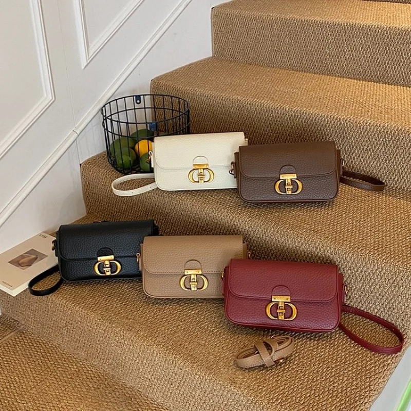 

Роскошная дизайнерская сумка-мессенджер для женщин, водонепроницаемая кожаная сумка с несколькими карманами, модная повседневная сумка Essential