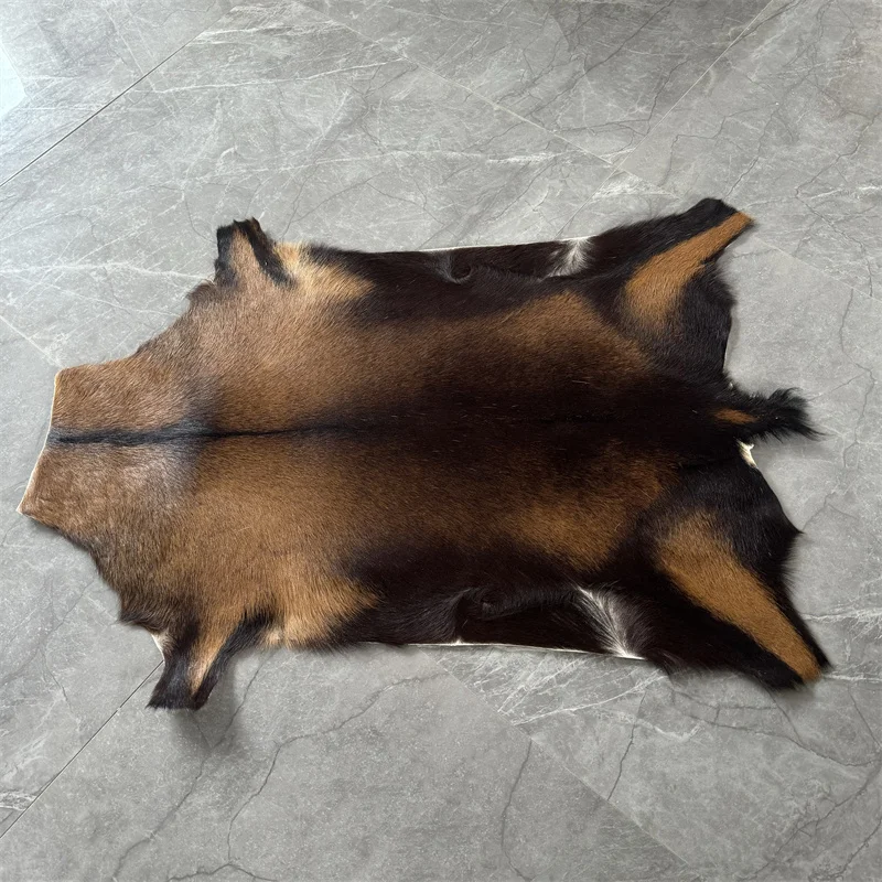 Free Shipping Natural Color Real Goat Fur Pelts